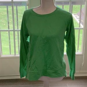 Lilly Pulitzer green Luxletic Beach Comber long sleeve pullover size small